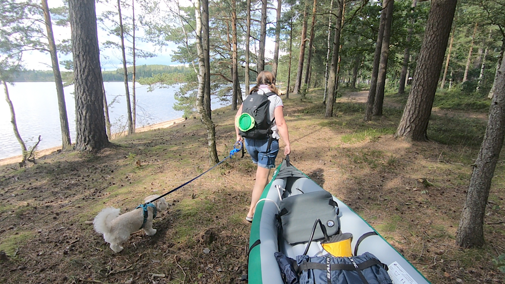 Paddling från Holsljunga&nbsp;camping