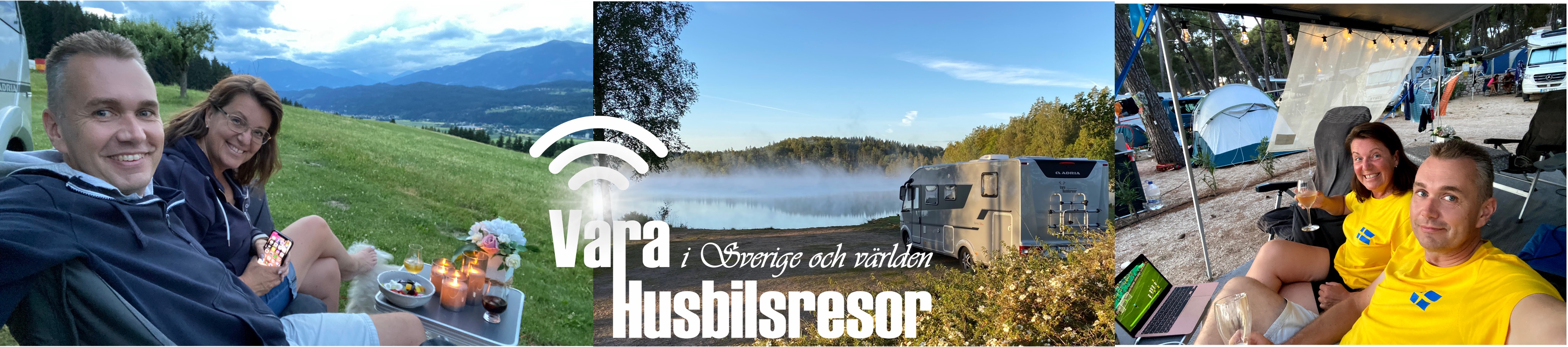 Våra Husbilsresor i Sverige och världen